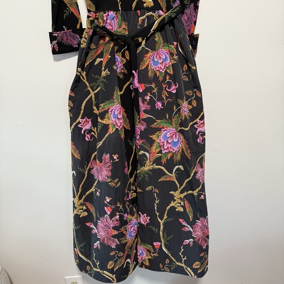 Diane von Furstenberg NWT Ballerina‎ Wrap Dress in Serenissima Black Size XS - Picture 11 of 15